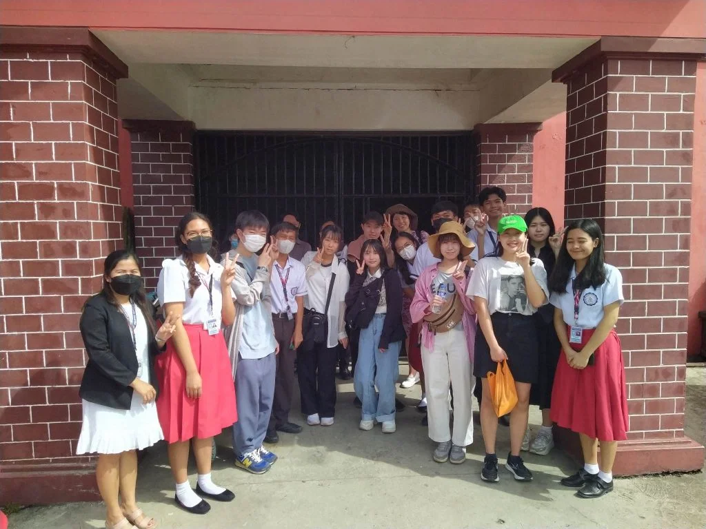 現地学校でのスタディツアー交流